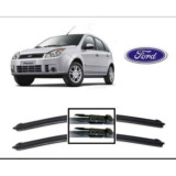 Par Palheta Limpador Parabrisa Dianteiro Ford Fiesta 2010 Em Diante
