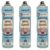 Kit 3 Unidades Silicone Spray Perfumado Vintage Circus Invict 400mL Radnaq