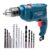 Furadeira de Impacto GSB 550 RE Bosch + 14 Brocas 550W 1/2″