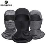 ROCKBROS Máscara Facial De Motocicleta Respirável Em Seda Fria Proteção UV Esportiva Para Caminhadas Ao Ar Livre
