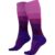 Meia HUPI Cano Longo 30cm Colors Roxo, Tamanho 36-42 Ideal para Corrida e Ciclismo