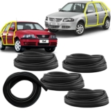 KIT Borrachas Vedação das 4 Portas e 1 Porta Malas Volkswagen GOL Parati G2 G3 G4 G5 G6 G7 G8 1995 1996 1997 1998 1999 2000 2001 2002 2003 2004 2005 2006 2007 2008 2009 2010 2011 2012 2013 2014 2015 2016 2017 2018