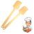 Espátula Silicone Raspa Sobras Pão Duro kit 2 peças