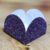 50  forminha 4 Pétalas para doces COR IMITAÇÃO GLITTER ROXO 10.87//