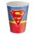 Copo de Papel 200ml Festa Superman  – 08 unidades – Festcolor – Rizzo Festas