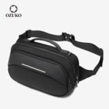 OZUKO Homens Oxford À Prova D’água Sacos De Cintura Leves