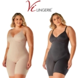 Cinta Modeladora Bermuda Plus Size Tamanhos Grandes – Body Modelador Macaquinho Sem Bojo
