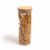 Pote De Vidro De Mantimentos 450ml C/ Tampa De Bambu Oikos