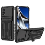 Capa Case Capinha Guardian Gshield p/ Xiaomi Poco X4 Pro 5G Compartimento para Cartões
