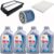 Kit Revisão 4 Litros de Óleo Shell 5W30 Sintético + Filtros Cerato 1.6 i30 1.6 Elantra 1.8 e 2.0 Todos Flex 2013 Diante