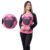 Pijama Feminino Adulto Para O Inverno Frio Modelo Fechado E Com Estampa Manga Longa e Calca Fechado