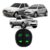 Botão Vidro Elétrico Duplo Ford Fiesta Ka Courier 1997-2002 Lado Motorista