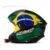 Capacete Aberto Moto Masculino Liberty 3 Patriota Verde Tamanho 60 Pro Tork