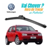 Palheta Limpador Traseiro para Golf 1993 á 2006 Silicone