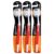 Kit 3 Escovas Dental J&j Reach Access Macia Grande 40