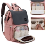 Mochila Bolsa Maternidade Feminina Lequeen Bebê Bolso Térmico