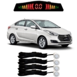 Sensor De Estacionamento Ré Hb20s Todos Os Modelos Branco