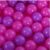 Bolinhas de piscina toquinha casinha cor  Rosa e Roxo 100 unidades macias