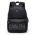Mochila Cavalera Feminina Preta Dourada Acetinada 17L Notebook 15″