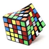 Cubo Mágico Profissional 5x5x5 QiYi QiZheng Preto Original Regulado e Lubrificado