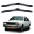 Par Palhetas Limpador Para-brisa Silicone Volkswagen Passat 1974 A 1989 Kit