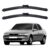 Par Palheta Limpador Para-brisa Dianteiro GM Chevrolet Vectra 1993 A 2005 Kit