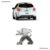 Emblema Logo Mala Peugeot 208 13/20