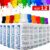 Kit 12 Corante Líquido Xadrez Bisnaga Para Pigmentação 50ml Diversas Cores Tecidos Parede Construção