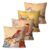 Kit 4 Capas de Almofada Decorativa 45×45 Pássaros