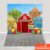 Painel Fundo Fotográfico Pet Carnaval Cidade Sublimado Em Tecido 1,20×1,70m – PET-97