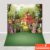 Fundo Fotográfico Páscoa Jardim dos Coelhos Em Tecido PCA-226