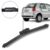 Limpador Palheta Traseira Silicone p/ Carro Fiat Palio G2 1996 até 2011