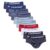 Kit 10 Cuecas Slip Risca de Giz Microfibra Dorbe Original Masculina Cueca Tradicional Cavada Listrada Listra