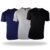 Kit 3 Camisetas Básicas Masculinas Pequenos Defeitos LD Academia Treinos Cores Lisas