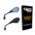 RETROVISOR GVS SPORT BMW GS650 F800 FIXO HONDA LENTE CONVEXA AZUL