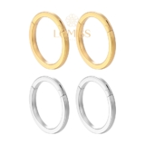 Piercing Septril Rook Conch Nariz Argola Segmento Articulado AÇo CirÚrgico Liso Lomiss piercing