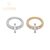 Piercing Orelha Argola Oval Aço Cirúrgico Pvd Zircônia《Lomiss  piercing》
