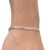 Pulseira Masculina 3mm Prata Pura 925 Grumet Escama De Peixe