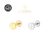 Piercing Helix Tragus Conch Boca-Medusa Labret Titânio G23 Trevo 4 Folhas Lomiss