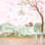 Papel de Parede Personalizado Jardim Encantado Meninas Aquarela Decoração