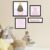 Kit de Placas Decorativas Nossa Senhora Aparecida Para Decoração De Quarto Infantil