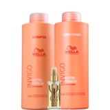 Kit Shampoo, Condicionador Nutri Enrich e Oil Reflections  – Wella