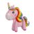 1 Balão Metalizado Unicornio Rosa 3d Gigante 85*55cm Festa e Decoração
