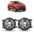 Par Farol Milha Auxiliar Ecosport 2013 2014 2015 2016 2017 Lente Lisa Vidro Foco Manual