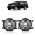 Farol Milha Auxiliar Pajero Full 2007 2008 2009 2010 2011 2012 2013 Lente Lisa Vidro Foco Manual
