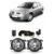 Farol Milha Auxiliar Megane 2006 2007 2008 2009 Completo Lente Lisa Vidro Foco Manual