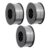 Arame Tubular Solda Mig S/ Gás 0.8mm 3 Rolos De 1kg