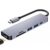 Hub Usb Tipo C 6 Em 1 Regua Extensor Dock Macbook Windows