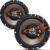 Kit Falantes 6 polegadas 160w Portas  Som Automotivo Medios Bocas Quadriaxial Hurricane Platino QR6