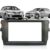 Moldura Painel 2Din para Central Multimidia Dvd Mp5 Tela Grafite Toyota Corolla 09/14
